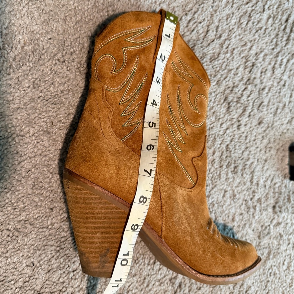Jeffrey Campbell Audie Western Boots  size 8 Festival Rodeo Cowgirl - Picture 7 of 7